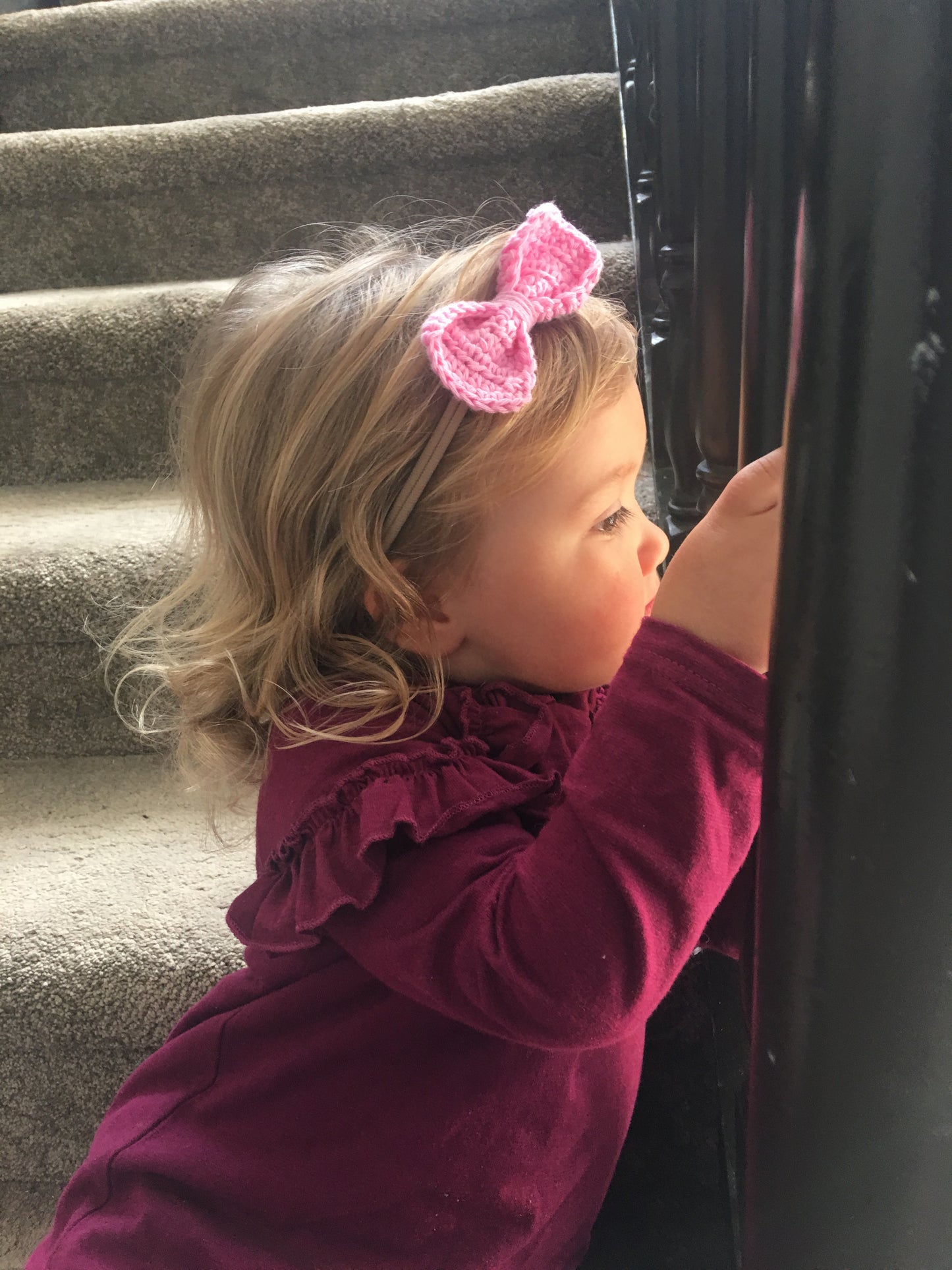 Crochet Bow Headband